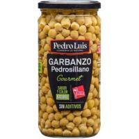 Garbanzo pedrosillano cocido natural PEDRO LUIS, frasco 500 g