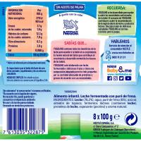 Yogolino de fresa NESTLÉ, pack 8x100 g