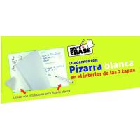 Cuaderno espiral A4 cuadriculado, 80 hojas, tapa dura con pizarra, colores surtidos tendencia OXFORD, Pack 3+1 uds