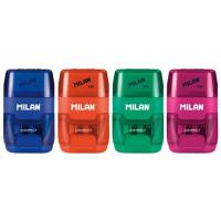 Sacapuntas doble, depósito goma de borrar, colores ¿Cuál te llegará? Compact MILAN
