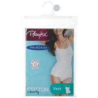 PLAYTEX emakumeentzako kamiseta tirante meheekin, zuria, M neurria