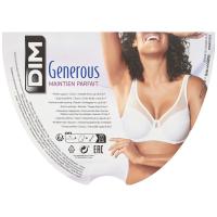 DIM GENEROUS emakumeentzako bularretakoa uztaiarekin, azal kolorea, neurria: 95C