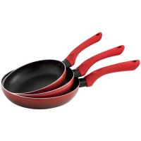 Sartén de aluminio Tokio, apto todo tipo de cocinas, ARC, set Ø18-24-28 cm, 3 uds