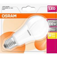 OSRAM E27 led bonbilla estandarra, 13W, argi beroa (2700k), 1 ale
