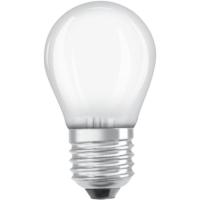 Bombilla Led esférica E27 4W luz cálida (2700K) OSRAM, 1ud