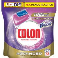 Detergente en cápsulas COLON Vanish Advance, bolsa 32 dosis