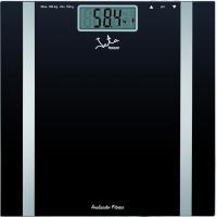JATA fitness aluminiozko baskula analizatzailea, pilak kanpo, 2 AAA 1,5V