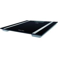 JATA fitness aluminiozko baskula analizatzailea, pilak kanpo, 2 AAA 1,5V