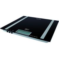 JATA fitness aluminiozko baskula analizatzailea, pilak kanpo, 2 AAA 1,5V