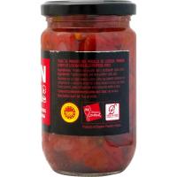 Pimiento del piquillo en tiras DANTZA, frasco 220 g