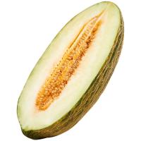 Melón partido, pieza al peso aprox. 1 kg
