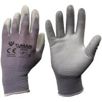 Guante de nylon recubierto de poliuretano talla 9, 1 par
