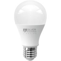 Bombilla Led eco estándar E27 10W  luz fría (6000k) SILVER, 1ud