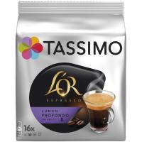 TASSIMO L'OR Lungo Profondo kafea, paketea 16 ale