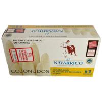 Espárrago extra IGP Navarra 6/8 frutos NAVARRICO, lata 250 g