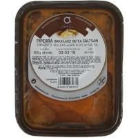 Pimiento relleno de bacalao en salsa AMEZTOI, bandeja 300 g