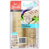 LA BROCHE oilasko funrolla 2 gaztarekin, erretilua 275 g