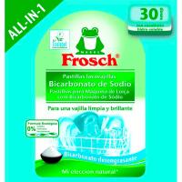 Lavavajillas en pastillas FROSCH, caja 30 dosis