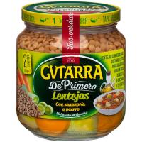 Lentejas con puerro-zanahoria GUTARRA, frasco 360 g