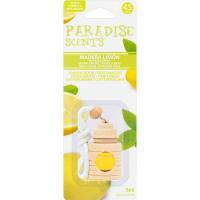 PARADISE SCENTS autorako zurezko aire gozagarria, limoi usaina, ontzia 5 ml