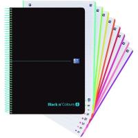 Cuaderno espiral A4, micro perforado, cuadriculado, tapa dura, 160 hojas OXFORD, 1 ud