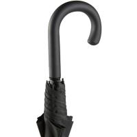 Paraguas largo automático, montura metal, 8 varillas de fibra de vidrio