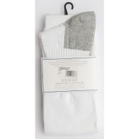 Medias de futbol, color blanco gris, talla L JOMA, 1 par