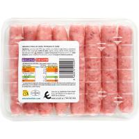 Longaniza de cerdo con tripa natural EROSKI, bandeja 285 g