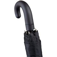 Paraguas plegable automático, 3 secciones, montura y varillas metal cromado