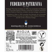 Vino Tinto Joven Tempranillo PATERNINA, botella 75 cl