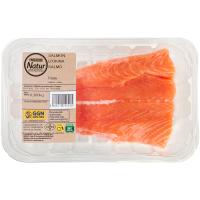 Filete de salmón EROSKI NATUR GGN, bandeja 300 g