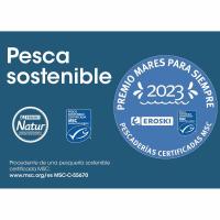 Filete de salmón EROSKI NATUR GGN, bandeja 300 g