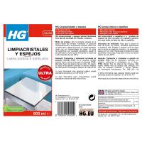 Limpiador de cristales-espejos HG, pistola 500 ml
