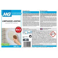 Limpiador para juntas HG, pistola 500 ml