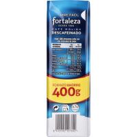 Café molido descafeinado FORTALEZA, paquete 400 g