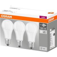 OSRAM E27 led bonbilla estandarra, 13W, argi neutroa (4000k), 3 ale