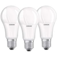 OSRAM E27 led bonbilla estandarra, 13W, argi neutroa (4000k), 3 ale