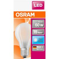OSRAM E27 led bonbilla estandarra, 7W, argi neutroa (4000k), 1 ale