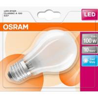 Bombilla Led estándar E27 10W  luz neutra (4000k) OSRAM, 1ud