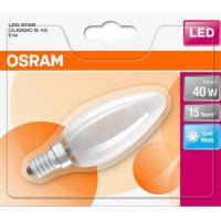OSRAM E14 led kandela bonbilla, 4W, argi neutroa (4000K), 1 ale