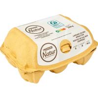 Huevo campero País Vasco M/L EROSKI Natur, cartón 6 uds