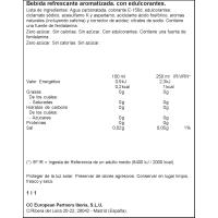 Refresco de cola Contour COCA COLA Zero, botella 1 litro