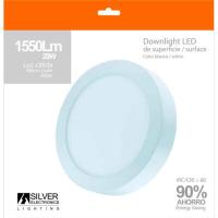 SILVER ELECTRONICS downlight foku biribila, 20W, 3000k, argi beroa, 1 ale