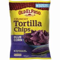 Nachips azules OLD EL PASO, bolsa 150 g