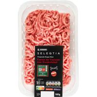 Carne picada de ternera EUSKO LABEL E. SELEQTIA, bandeja 500 g