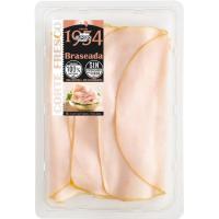 Pechuga de pavo braseada 1954 corte fresco ELPOZO, bandeja 120 g