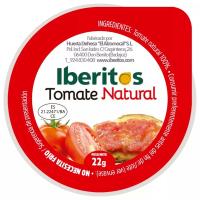 Tomate natural en monodosis IBERITOS, tarrina 22 g