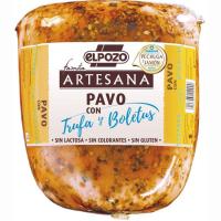 Jamón de pavo-trufa-boletus EL POZO, al corte, compra mínima