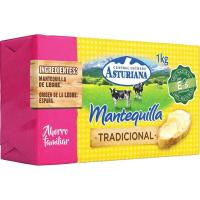 Mantequilla ASTURIANA, pastilla 1 kg