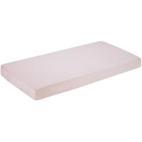Sábana bajera cuna, popelín rosa-blanco, 100% algodón, 60x120 cm INTERBABY, 2 uds
